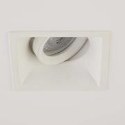 Searchlight Inbyggnadslampa Slim Trim Square, vit, 9 x 9 cm, aluminium...