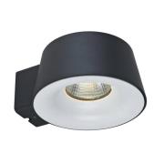 MEGATRON LED-utomhusvägglampa Sibu, antracit, 3.000 K, IP54