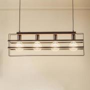 Envostar Fiete hänglampa, 4 lampor