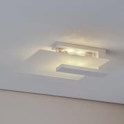 Envostar Peach Puff taklampa med glas, vit