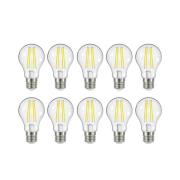 Arcchio LED-filamentlampa E27 3,8W 830 806 lumen 10-pack