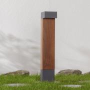 BEGA 84498 LED-gånglampa, grafit, kantigt huvud