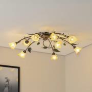 ONLI Taklampa Miranda 9 lampor, brons