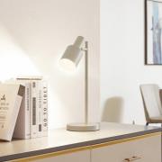 Lindby bordslampa Ovelia, beige, metall, E27