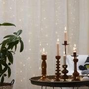 STAR TRADING LED-ljusgardin Dew Drops, höjd 100 cm