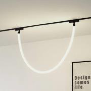 Lindby LED-ljusslang Lumaro, längd 150cm, textil, 48V