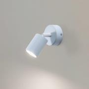 TK Lighting Spotlight till vägg Livia, blå, 13 cm, metall, justerbar, ...