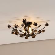 ONLI Carolina taklampa, bronsfärgad, 3 lampor, järn