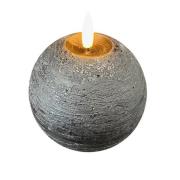 STERNTALER LED-vaxljus, svart Höjd 11 cm Kula Batteri