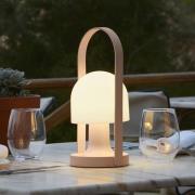 MARSET FollowMe LED-batteridriven bordslampa, rosa