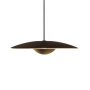 MARSET Ginger LED-hänglampa Triac Ø20cm wenge/wenge