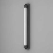 OLEV LED-vägglampa CHARMER, svart metall/glas 2 700 K IP44