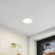 Arcchio LED-inbyggnadslampa Milaine, vit, dimbar, set om 3