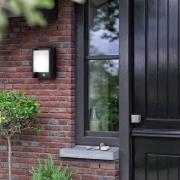 Philips LED-vägglampa Arbour UE, 2-pack, sensor, 2 700 K