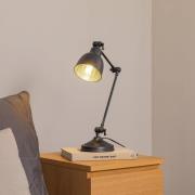 Euluna Bordslampa Emoti, antracit, 45 cm hög, justerbar