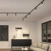 Paulmann URail-skenespot Runa, matt svart, GU10