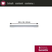 Paulmann Mitteleinspeisung URail Zigbee, krom matt, lång