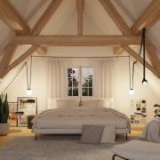 Paulmann ULine bälteshållare rak, 2-pack, svart