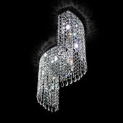 Novaresi Svängd kristalltaklampa Shine