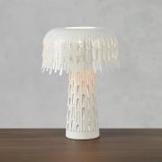 Markslöjd Bordslampa Verbera, vit, höjd 38 cm, metall