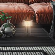 Briloner LED-bordslampa med batteri Brilo unplugged Gila, guld/svart 2...