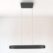 Paul Neuhaus LED-hänglampa Q-Stretto, svart,  86,8 cm