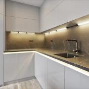 OSRAM LED-bänklampa Linear Angle, svart, sensor, 35 cm