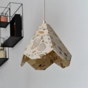 OSRAM hänglampa Decor Gleam Flower, terrazzo, beige, E27