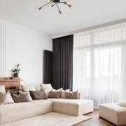 Opviq Taklampa Banana, svart, metall, 67 cm, 6 lampor, E27