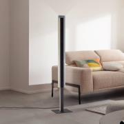SCHÖNER WOHNEN LED-golvlampa Lena, järn, svart, dimmer