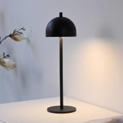 Schöner Wohnen LED-batteridriven bordslampa Bellies, svart, IP54