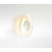 MARSET LED-vägglampa Aura Plus, Ø 25 cm, opal