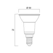 Sylvania LED reflektor E14 4,5W PAR16 3.000K 36° 345lm