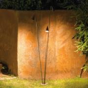 Vibia utomhus LED-golvlampa Brisa, 5 lampor, khaki