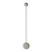 Vibia Pin 1692 LED-vägglampa, 70 cm, grön