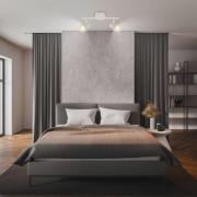 Briloner Takspotlight Tapp, vit, längd 28 cm, 2 lampor, metall, GU10