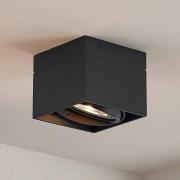 Arcchio Michonne takspotlight, svart, 14,5 cm