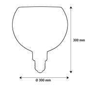 SEGULA LED Floating Filo sand G300 E27 6W 2 200 K dimbar