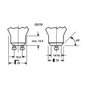 Sylvania LED-lampor SUPERIA RETRO, ES50 GU10 6 W 940 580 lm dimbar