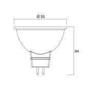 Sylvania LED-lampa SUPERIA RETRO GU5.3 MR16 6 W 840 621 lm 36°