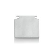 Eutrac 3-fas strömskenesystem gavel, silver