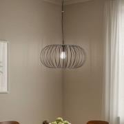 Domiluce Hänglampa Globe, kaffe, Ø 51 cm, metall, 1 lampa, E27