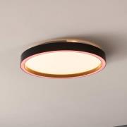 EGLO connect Montemorelos-Z, RGBW, svart, Ø42cm