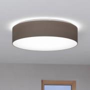 EGLO connect Romao-Z LED-taklampa, Ø57cm, taupe