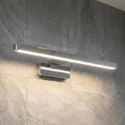 OSRAM LED-vägglampa ORBIS DISC BAR, krom, 40 cm, IP44, CCT