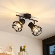 Lindby Nurja takspotlight, 2 lampor