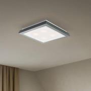 Argon Taklampa Tally, bredd 42 cm, salviagrön, trä, E27