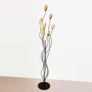 Holländer LED-designgolvlampa Calamaro, 8 lampor