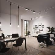 Paulmann URail-skena, signalvit, längd 50 cm, aluminium