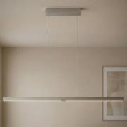 Knapstein LED-hänglampa Linn-L 128, nickel